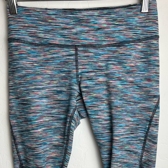 Zella Multi color crop Leggings Size Small - Picture 2 of 5